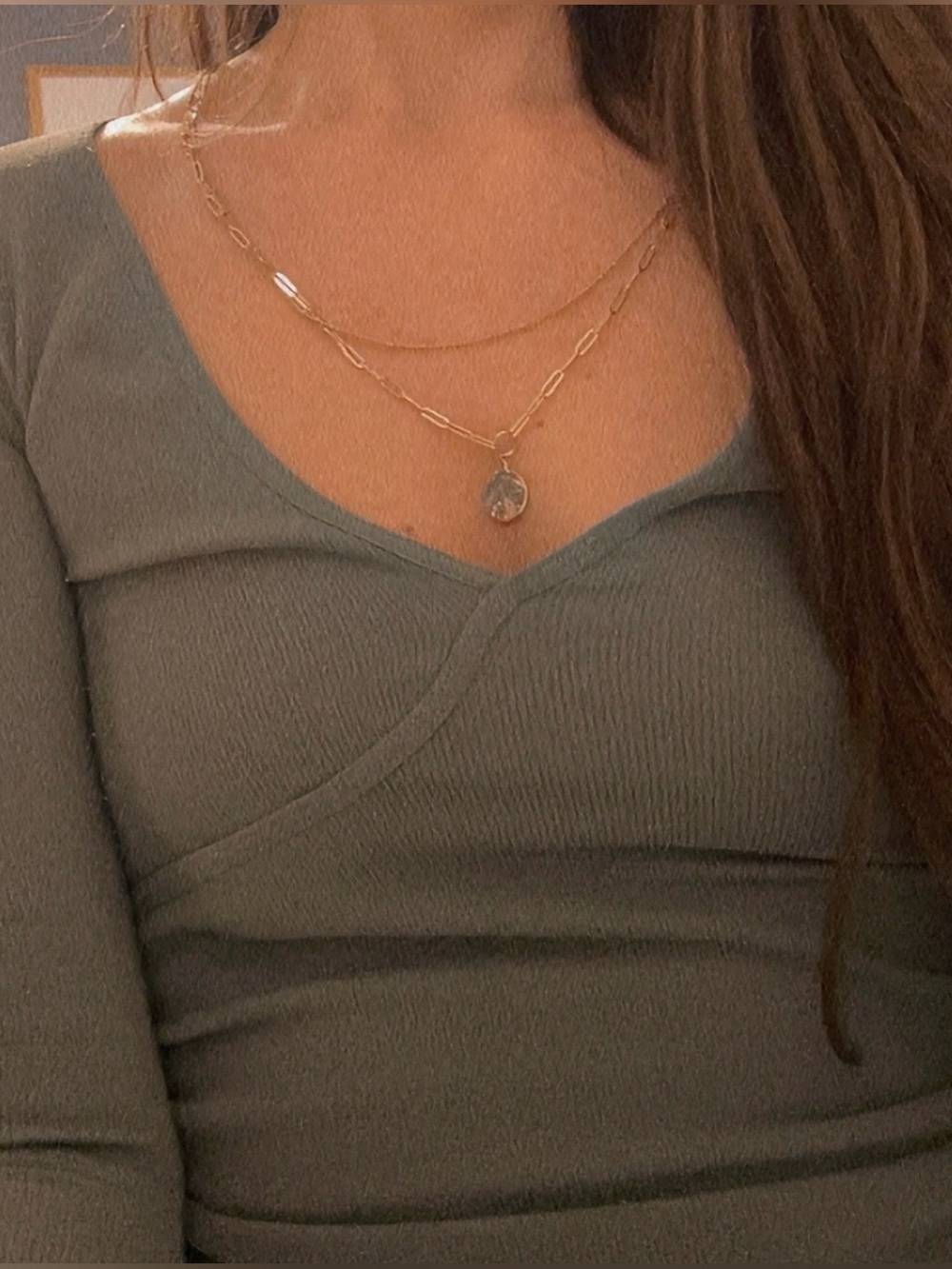 ✨Gold Layered Coin Pendant Necklace